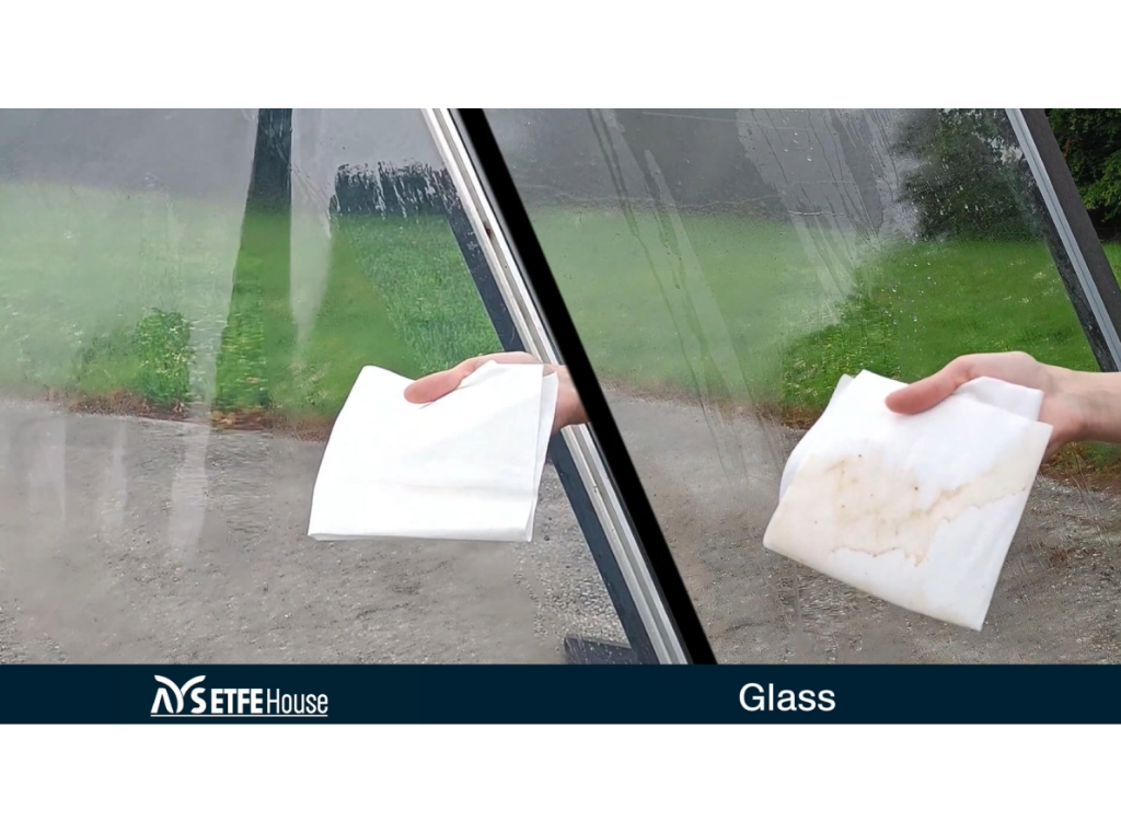 ays hyaloid house self cleaning features